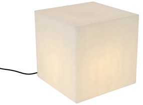 Modern kültéri lámpa fehér 38 cm négyzet alakú IP44 - Nura