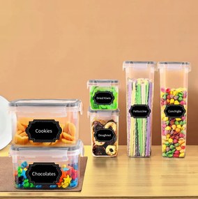 Ételtároló Doboz Szett 14 Db-os Légmentesen Záródó Ételtároló Doboz