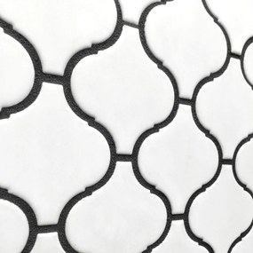 Mozaik dekorcsempe maroco 322159 White