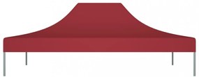 burgundi vörös tető partisátorhoz 4 x 3 m 270 g/m²
