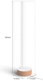 Philips Hue SIGNE LED RGBW asztali lámpa, állítható, 11,8W, 230V, 2000-6500K