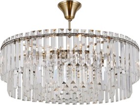 Italux BUENA PND-22320-8-ABR Függőlámpa 8x40W/E14 IP20