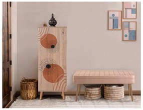 Előszoba bútor Beside 32 (szonoma tölgy + kő) . 1093997