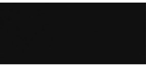 Fekete bársony kanapé 225 cm Chelsea Bis – Ropez