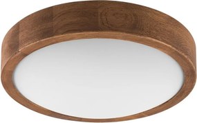 Brilagi - LED mennyezeti lámpa CARVALHO SLIM 1xE27/15W/230V, tölgy/cseresznye, átmérő 27 cm