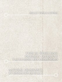 Krémszínű kézi szövésű gyapjúkeverék szőnyeg 200x300 cm Kari – Villeroy&amp;Boch