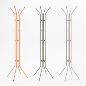 Zöld-szürke fém fogas Jessy – Spinder Design