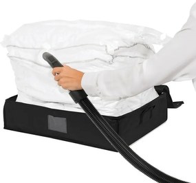 Tárolódoboz Compactor 3D Black Edition, 145 l, fekete