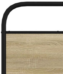 vidaXL ágykeret matrac nélkül 80x200 cm sonoma tölgyfa műfa