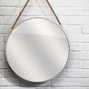 Fehér kerek MIRROR tükör