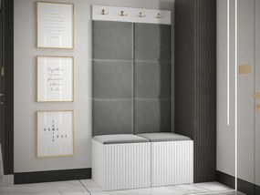 Előszoba Tewarota Slim IV (fehér + szürke) . 1104848