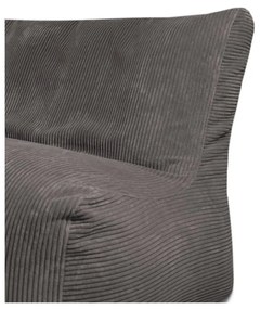 Krémszínű kordbársony babzsákfotel Sofa Seat Lounge – SLOWDOWN