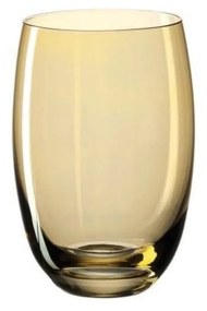 LEONARDO LUCENTE pohár üdítős 460ml borostyán