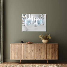 Antik stílusú absztrakt képek (üvegen) (70x50 cm)