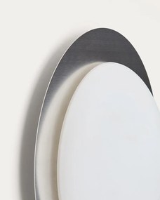 Szürke LED fali lámpa ø 40 cm Novae – Kave Home