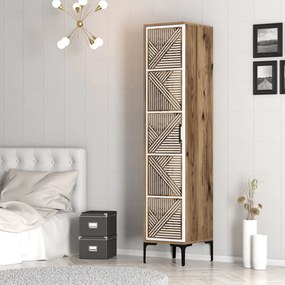 Kumsal P - Walnut, White