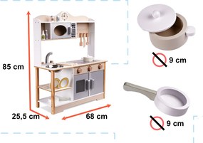 LULILO Gyermek fakonyha MDF KUKETO + kiegészítők