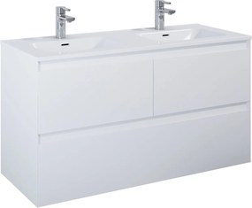 Elita Split szekrény 120x45.8x63.5 cm Függesztett, mosdó alatti fehér 168180