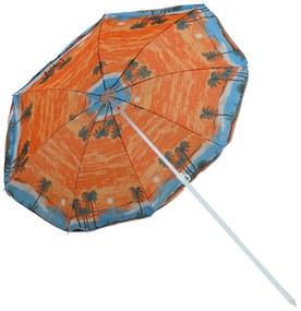 Napernyő SUNSET BEACH 180 cm, narancssárga