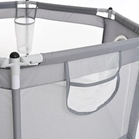 Játékkarám 120 cm szürke