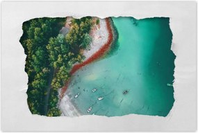 Poszterek 90x60 Trópusi pálmafák szigete