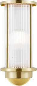 Nordlux klasszikus kültéri fali lámpa linton sárgaréz nor2218281035 IP54