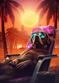 Poszter 64x90cm Nyár stílus