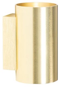 Modern fali lámpa arany kerek 2-lámpás - Sandy