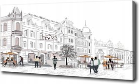 Nagyméretű vászonkép Óváros 100x70 cm