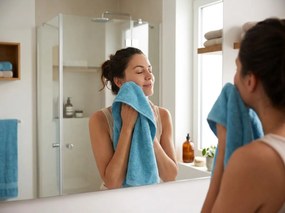 Törölköző NORIELLE 50x90 cm világoskék, 100% pamut