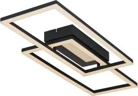 Searchlight 55624BK - OVALOID dimmelhető mennyezeti LED lámpatest LED/40W/230V 3000K 30x75 cm