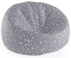Cocoon babzsák fehér pöttyök lilán, lila