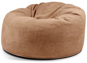 Barna kordbársony babzsákfotel Om 135 – SLOWDOWN