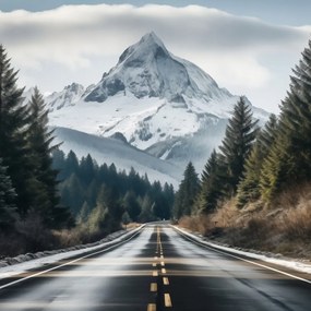 Poszter 70x70cm Bátor utazás