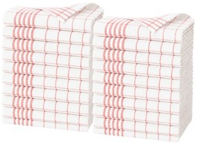 ARÔME HOME Konyhai törölköző, piros, 50 x 70 cm,20 db-os szett