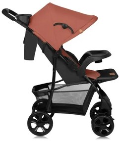 Lionelo - Babakocsi EMMA PLUS tégla/fekete