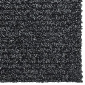 antracitszürke koszfogó futószőnyeg 100 x 450 cm