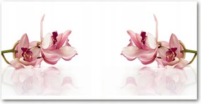 Fotó vászonkép edzett üveg Orchidea 140x70
