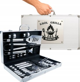 Ajándék 26 Az 1-BEN Grill Szett Bőrönd