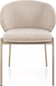 Kioto étkezőszék világosbézs/kasmír