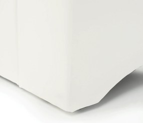 Kissarok, textilbőr fehér/szövet szürke, jobbos, SANTIAGO