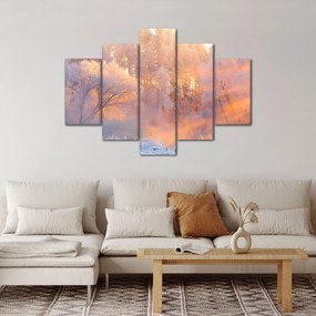 Kép - fagyos hajnal (150x105 cm)