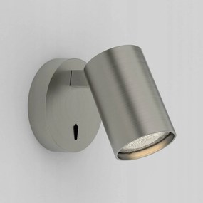 Astro Ascoli Fali lámpa, 6W, GU10, matt nikkel, kapcsolóval