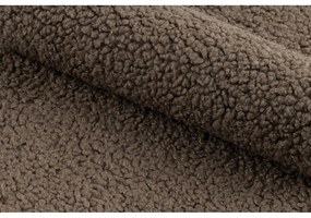 Barna buklé fotel Elmont – Actona