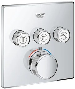 Zuhany csaptelep Grohe Smart Control termosztátos csapteleppel króm 29126000