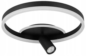 LED mennyezeti lámpatest LED/38W/230V + 1xGU10/30W fekete