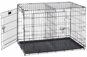 Ferplast Dog-Inn 105 szürke kutyaketrec 108,5 x 72,7 x 76,8 cm