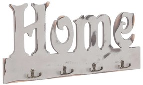 HOME" feliratú fali fogas 50 x 23 cm"