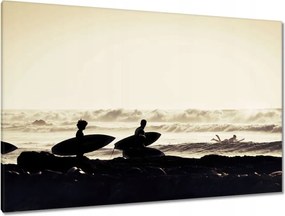 Képek 120x80 Szörfözés naplemente