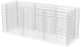 vidaXL acél gabion magaságyás 270 x 90 x 100 cm